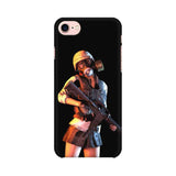 Mask Girl Mobile Cover For Apple iPhone 8