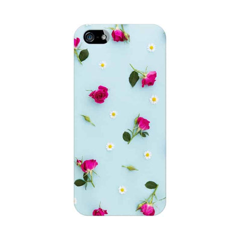 Floral Background Mobile Cover For Apple iPhone SE