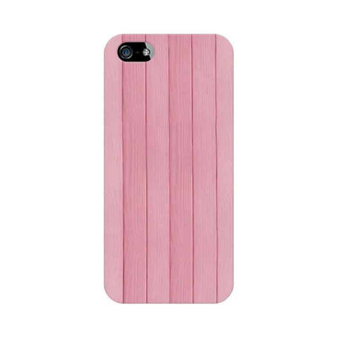 Pink Wood Mobile Cover For Apple iPhone SE