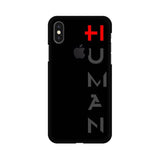 Human Mobile Cover For Apple iPhone X With Hole