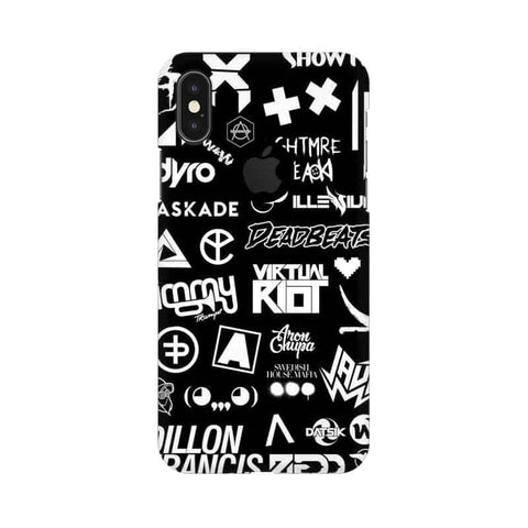 EDM Lover's Mobile Cover For Apple iPhone X With Hole