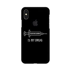 Music is My Drug Mobile Cover For Apple iPhone X With Hole