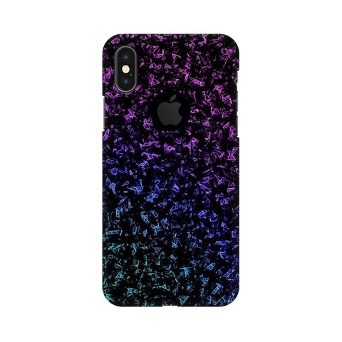 Smoke Wallpaper Mobile Cover For Apple iPhone X With Hole