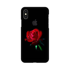 Rose Mobile Cover For Apple iPhone X With Hole