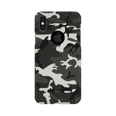 Army Mobile Cover For Apple iPhone X With Hole