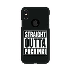 POCHINKI Mobile Cover For Apple iPhone X With Hole