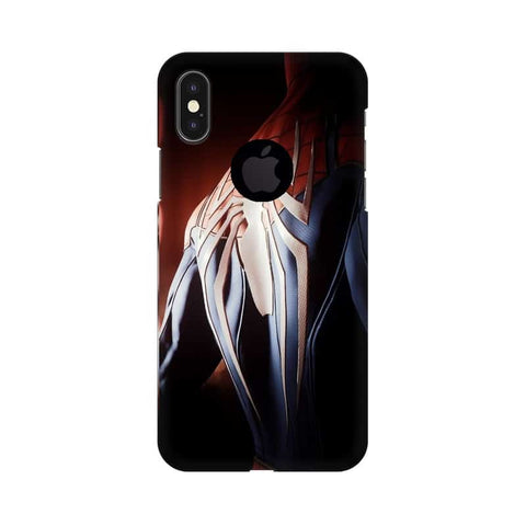 Spider Man Mobile Cover For Apple iPhone X With Hole