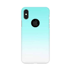 Simple Case Mobile Cover For Apple iPhone X With Hole
