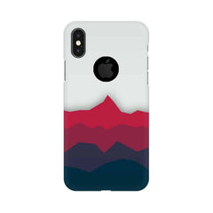 Minimal Wallpaper Mobile Cover For Apple iPhone X With Hole