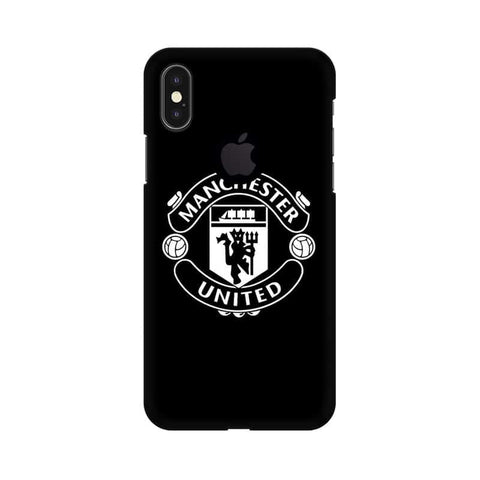 Manchester United Mobile Cover For Apple iPhone X With Hole