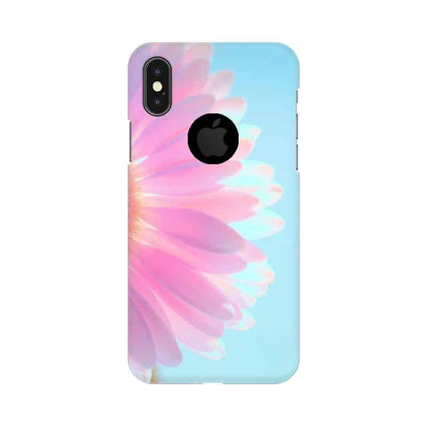 Beautiful Floral Mobile Cover For Apple iPhone X With Hole