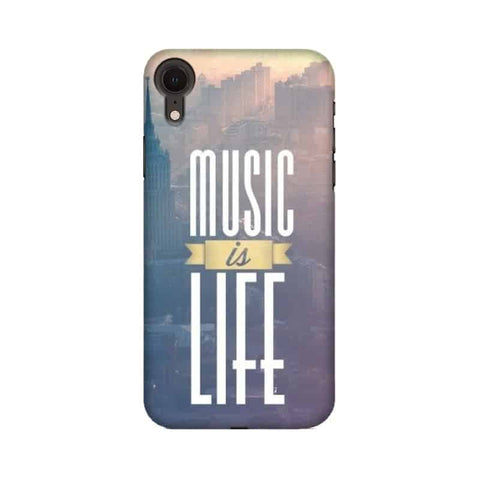 Music is Life Mobile Cover For Apple iPhone XR