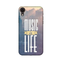 Music is Life Mobile Cover For Apple iPhone XR