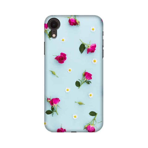 Floral Background Mobile Cover For Apple iPhone XR