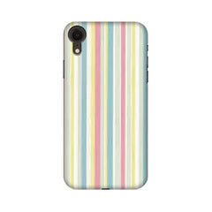 Pastel Lines Mobile Cover For Apple iPhone XR