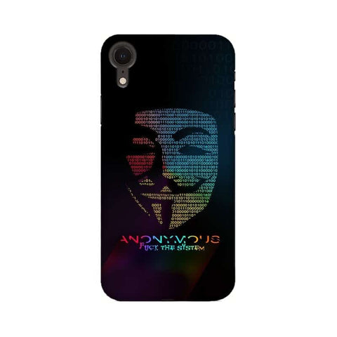 Anon Hackers Mobile Cover For Apple iPhone XR
