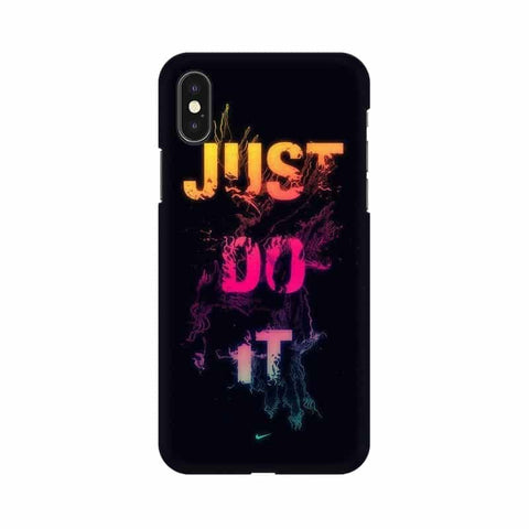 Just Do it Mobile Cover For Apple iPhone X