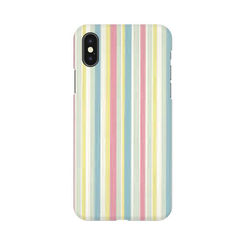 Pastel Lines Mobile Cover For Apple iPhone X