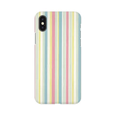 Pastel Lines Mobile Cover For Apple iPhone X