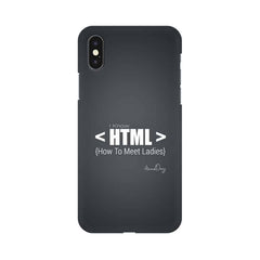 HTML Mobile Cover For Apple iPhone X