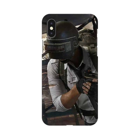 Gaming Soldier Mobile Cover For Apple iPhone X