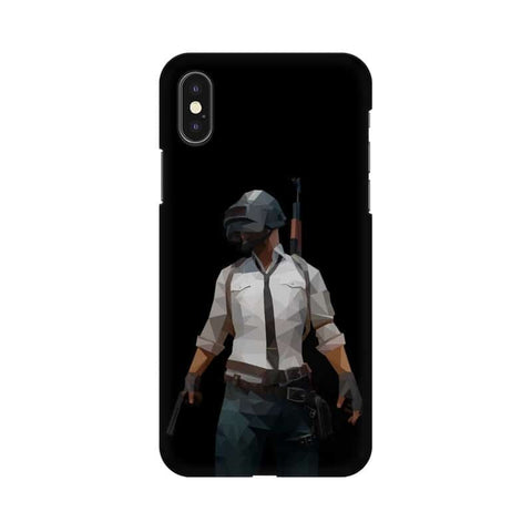 PUBG Printed Mobile Cover For Apple iPhone X