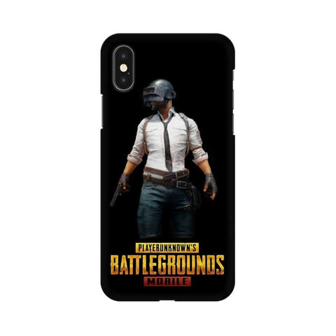 Battle Grounds Soldier Mobile Cover For Apple iPhone X