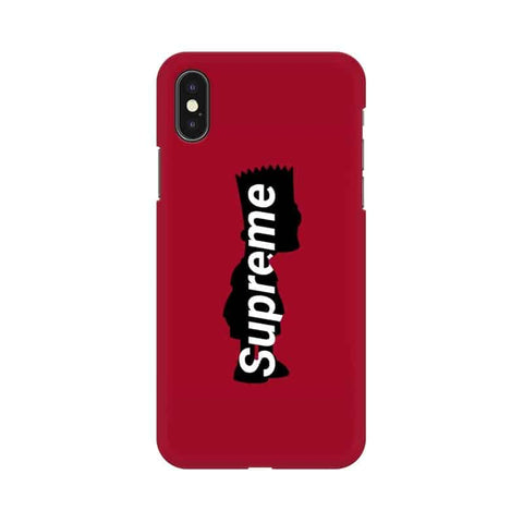 Super Me Case Mobile Cover For Apple iPhone X
