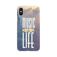 Music is Life Mobile Cover For Apple iPhone Xs Max