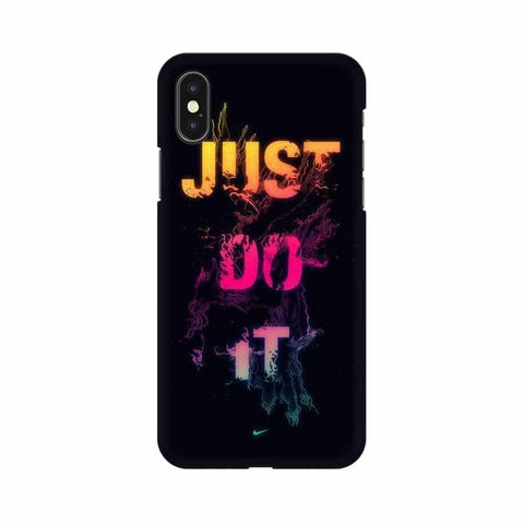 Just Do it Mobile Cover For Apple iPhone Xs Max