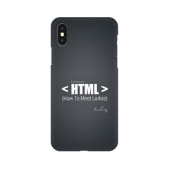 HTML Mobile Cover For Apple iPhone Xs Max