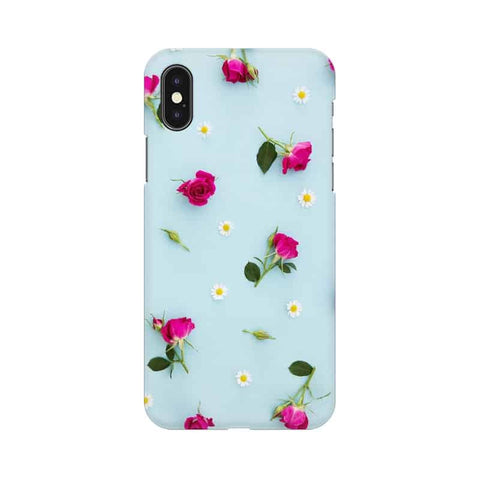 Floral Background Mobile Cover For Apple iPhone Xs