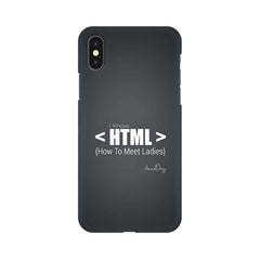 HTML Mobile Cover For Apple iPhone Xs