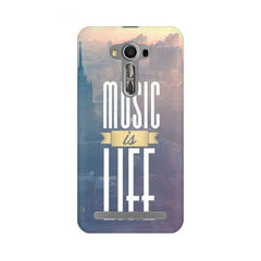 Music is Life Mobile Cover For Asus Zenfone 2 Laser ZE550KL