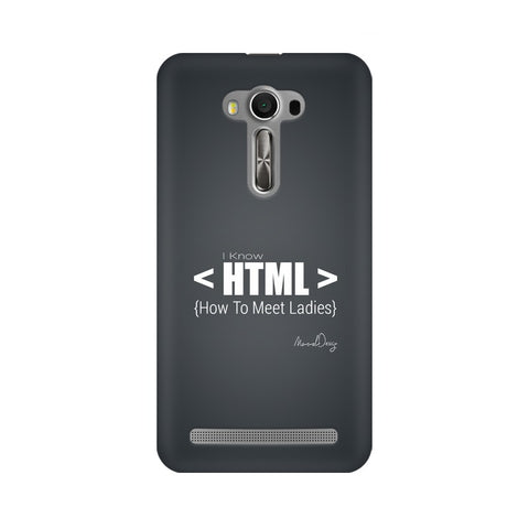 HTML Mobile Cover For Asus Zenfone 2 Laser ZE550KL