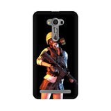 Mask Girl Mobile Cover For Asus Zenfone 2 Laser ZE550KL