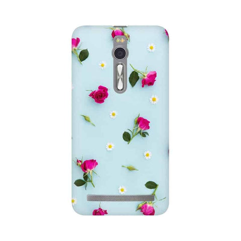 Floral Background Mobile Cover For Asus Zenfone 2