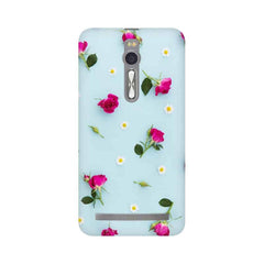 Floral Background Mobile Cover For Asus Zenfone 2