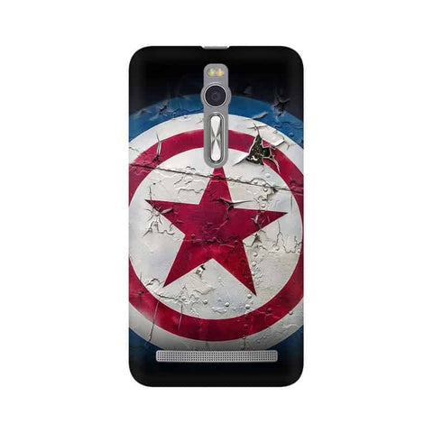 Captain America Mobile Cover For Asus Zenfone 2