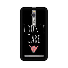 I Don't Care Mobile Cover For Asus Zenfone 2