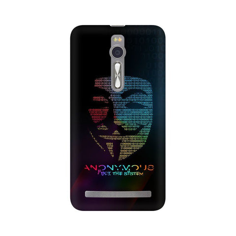 Anon Hackers Mobile Cover For Asus Zenfone 2