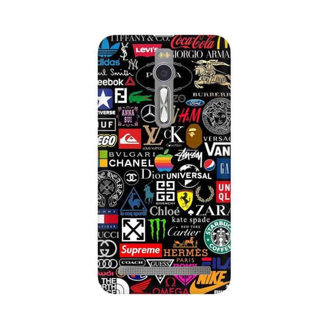 Brands Logo's Mobile Cover For Asus Zenfone 2