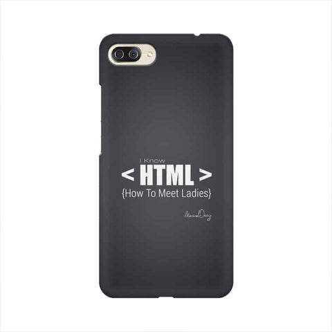 HTML Mobile Cover For Asus Zenfone 4 Max ZC554KL