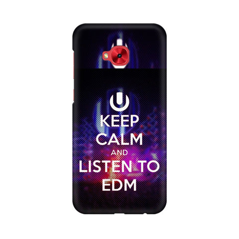 Keep Calm And Listen To EDM Mobile Cover For Asus Zenfone 4 Selfie Pro ZD552KL