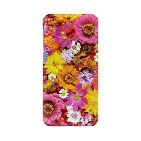 Colorful Flowers Background Mobile Cover For Asus Zenfone 4 Selfie Pro ZD552KL