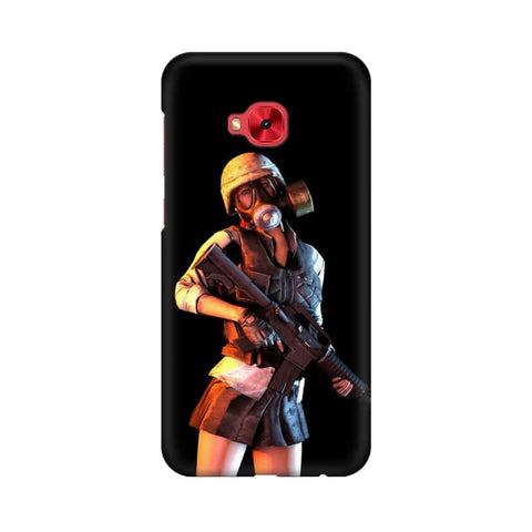 Mask Girl Mobile Cover For Asus Zenfone 4 Selfie Pro ZD552KL