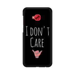 I Don't Care Mobile Cover For Asus Zenfone 4 Selfie Pro ZD552KL