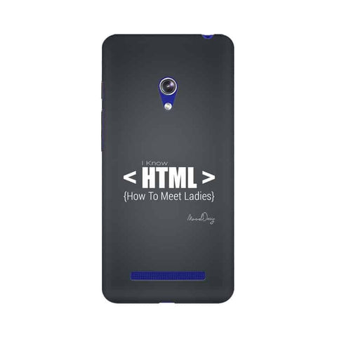 HTML Mobile Cover For Asus Zenfone 5