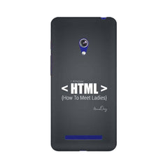 HTML Mobile Cover For Asus Zenfone 5