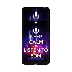 Keep Calm And Listen To EDM Mobile Cover For Asus Zenfone Go